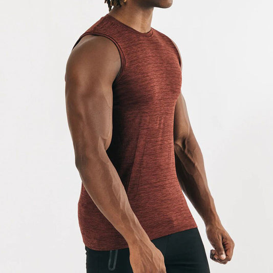 Men's Solid Color Sport Sleeveless Vest